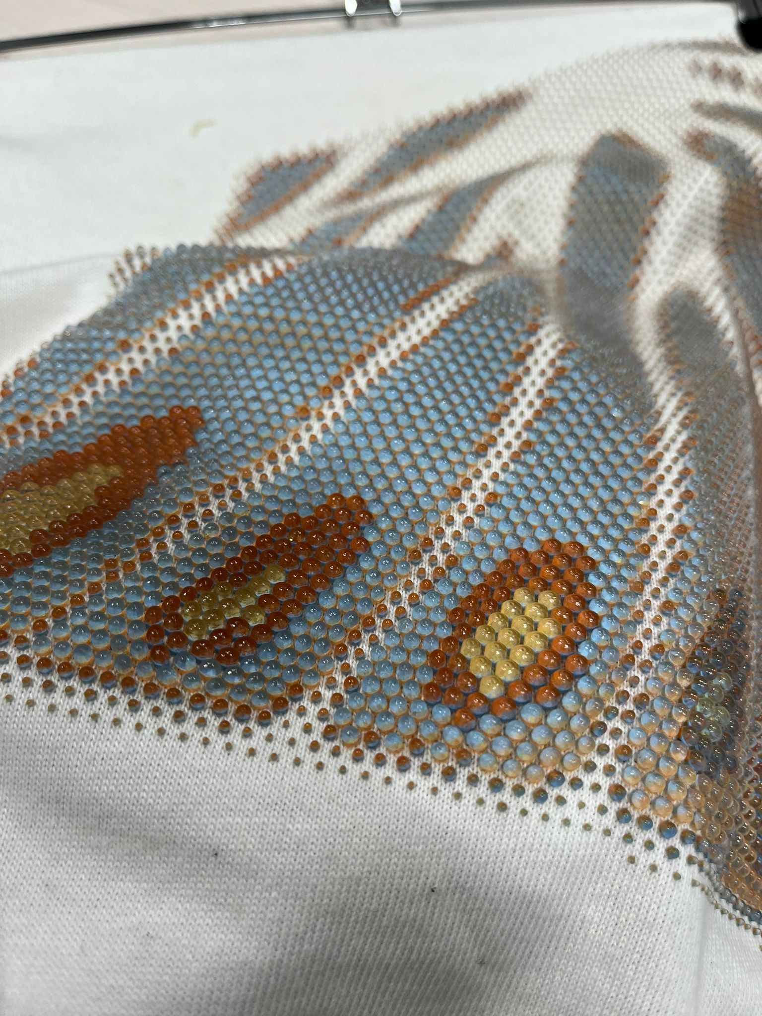 Fabric 3DP interactive township model