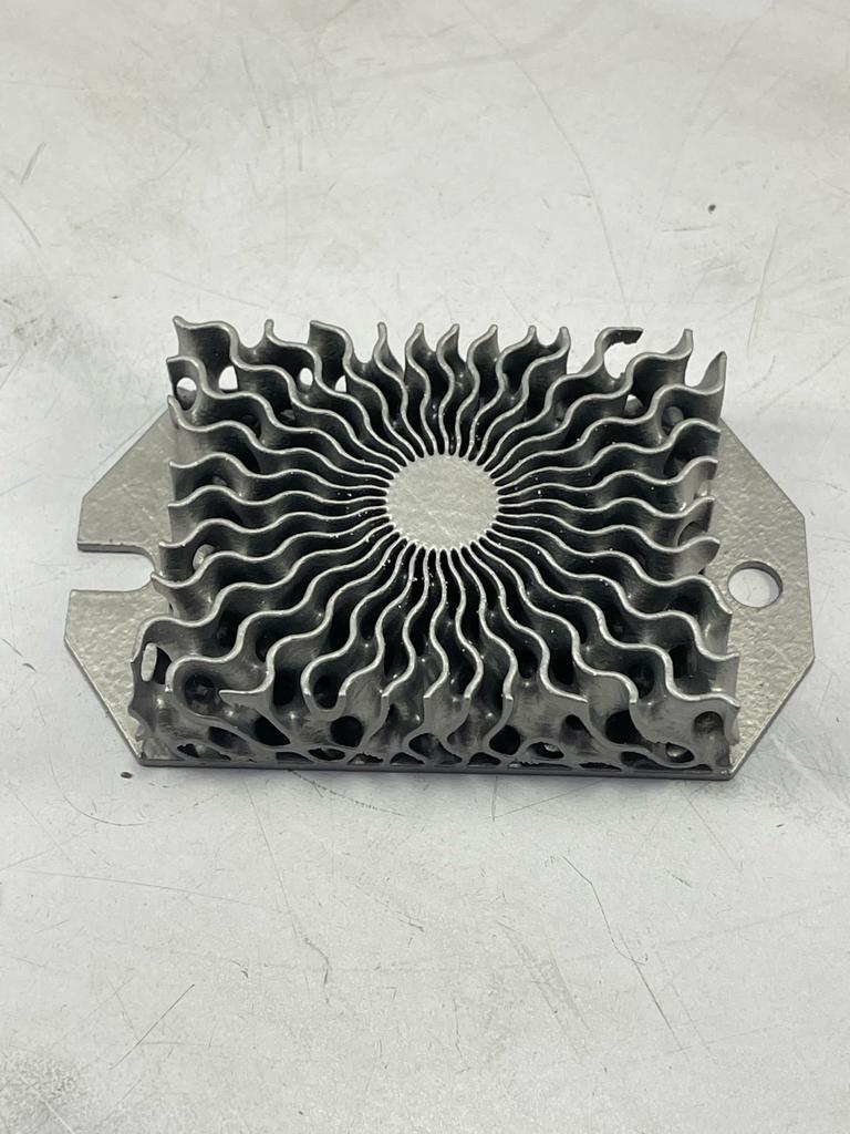 SLS support-free assembly print