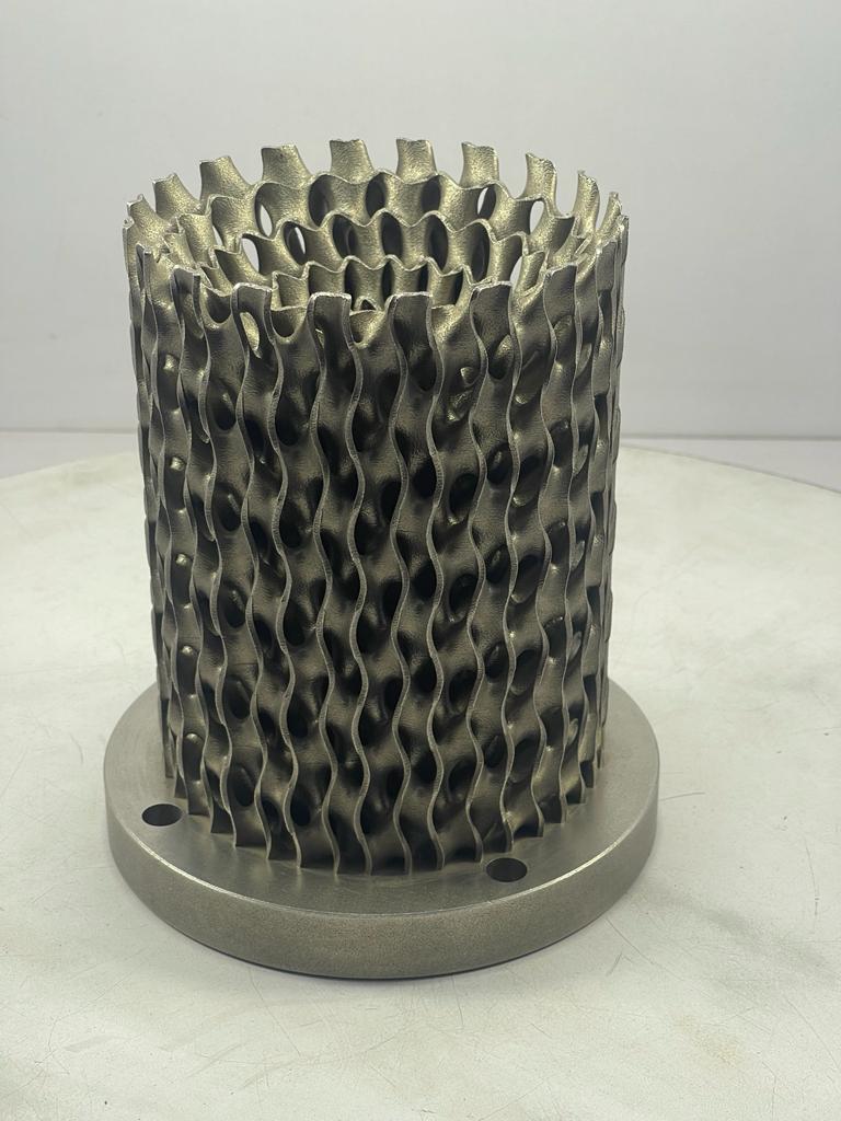SLS complex geometry print